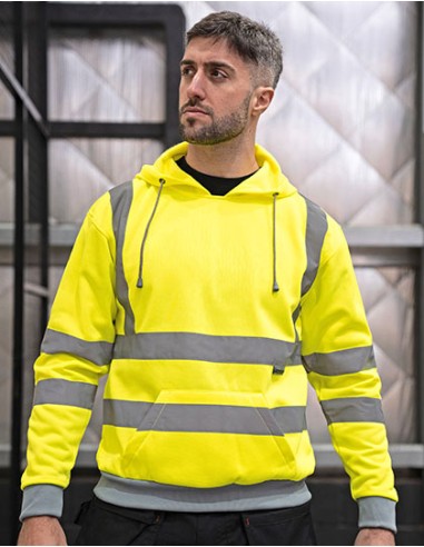 K-KXHO-Hi-Vis Workwear Hoody Cork